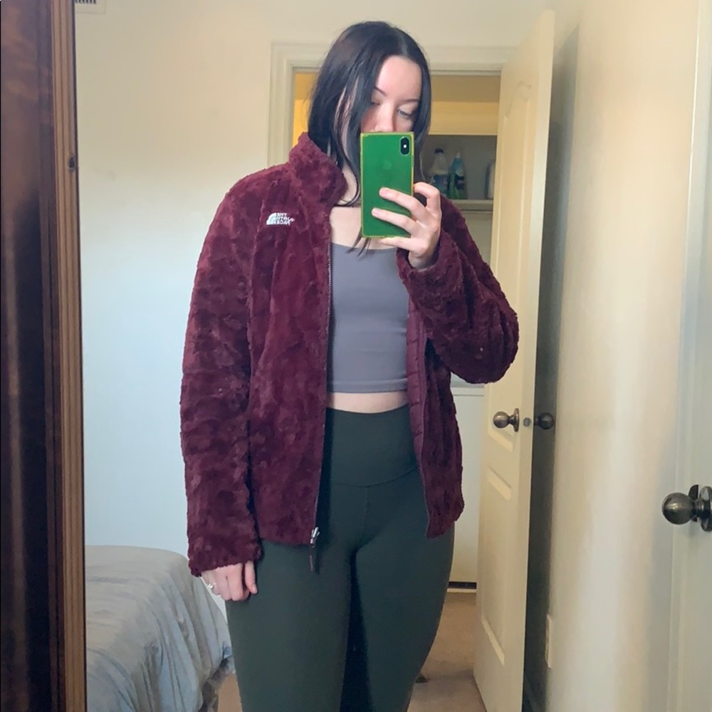 reversible North Face jacket